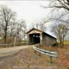 McCafferty Covered Bridge.
Built 1877.
Marathon, Ohio.