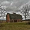 Rustic 1930's stable barn.
Near Columbia, Ohio.