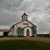 Picturesque old chapel.
South of Zanesville, Ohio.