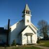 A quaint little town church.
Northern Ohio.
