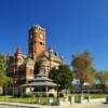 Bryon, Ohio's
Historic downtown square &
courthouse~