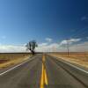 US Highway 64.
(looking west)
Beaver County, OK.