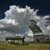 'Leaning elevator of Adams'
(amidst the storm clouds)