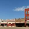 Another (frontal) view of this
historic town block in
Poteau, Oklahoma.