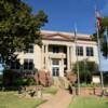 A close up view of the Jackson County Courthouse.
Altus, OK.
