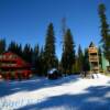 Spout Springs Ski Lodge~
(6 miles south of 
Tollgate, Oregon).