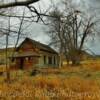 One of a number of abandoned ranch homes in eastern Oregon.
(Near Durkee, Oregon)
