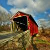 Jack's Mountain Covered Bridge~
(eastern angle)
Near Fairfield, PA.