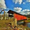 Herline Covered Bridge~
(built in 1902)
Near Mann's Choice, PA)