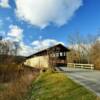 Claycomb Covered Bridge~
(built in 1884)
Near Bedford, PA)