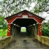Sam Wagner Covered Bridge.
(frontal view)