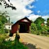 Logan's Mill Covered Bridge.
(Built 1874)
Greenburr, PA.