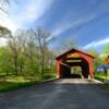 Speakman Covered Bridge.
Built 1881.
Doe Run, Pennsylvania.