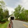 Keller's Mill Covered Bridge.
(close up)