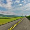 Another central Pennsylvania
County road.
Near Loganton, PA.
