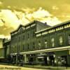 Historic Downtown Brookfield, PA    (In rich sepia)~