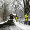 Knecht/Sleifer Covered Bridge.
(north entrance)