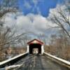 Van Sandt Covered Bridge.
(south entrance)