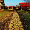 Wooden village-Near Moscow, Russia