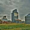 Early 1940's grain elevator
complex~
Oelrichs, SD.