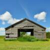 Old farm equipment storage
building.  
Mellette County, SD.