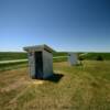 Traditional early 1900's
outhouses.
White Owl, SD.