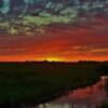 Colorful July sunset.
Grant County, SD.