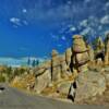 Geographic Stalagmites.
Needles Highway.