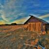 Abandoned ranch buildings.
Near Quinn, SD.