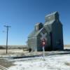 Cottonwood, South Dakota.
('ghost' grain elevators)