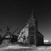 Delapidated old church.
Cottonwood, SD.