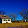 Old dilapidated farm house-near White River, South Dakota