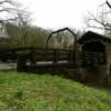 Harrisburg Covered Bridge.
(east angle)
Sevier County, TN.