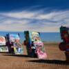 Cadillac Ranch~
Near Amarillo, Texas.