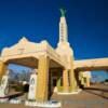 Conoco Tower Station & 
U-Drop Inn Cafe~
(Route 66)  Shamrock, Texas.