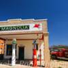 Magnolia Service Station
(Early-mid 1900's)  
Route 66
Shamrock, Texas.