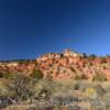 Kanab Canyon~
Red-white rock formations.