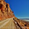 Ascending the dirt road up the
Moki Dugway Ridge~