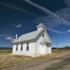 Early 1900's schoolhouse.
Manderfield, Utah.