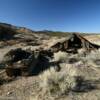 Collapsed old building.
Frisco Mine.