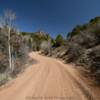 Another Iron County 
backroad.