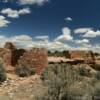 Hovenweep Park.
Ancient stone remains.