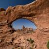 A peek through the north window.
Arches National Park.