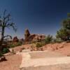 Another view of the
magnificent geology.
Arches National Park.