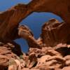 Double Arch.
Arches National Park.