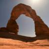 Delicate Arch.
(lower angle)
Arches National Park.