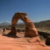 Delicate Arch.
(close up)
Arches National Park.