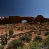 North Window
Turret Arch.
