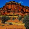 Central Utah's beautiful red bluffs-north of Green River, Utah