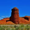 Example of spectacular scenery along Interstate 70-near Salina, Utah